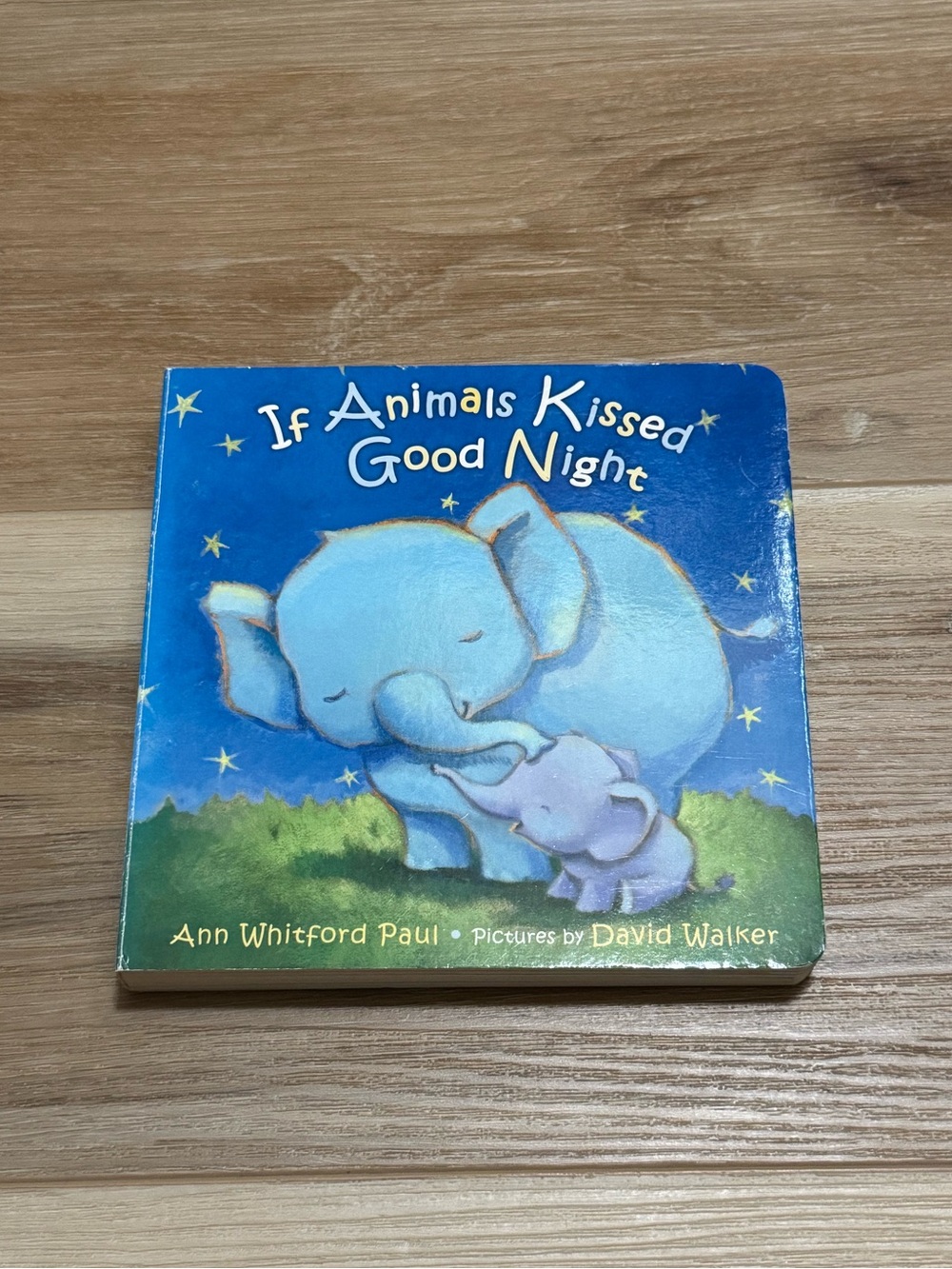 If animals kissed good night board book